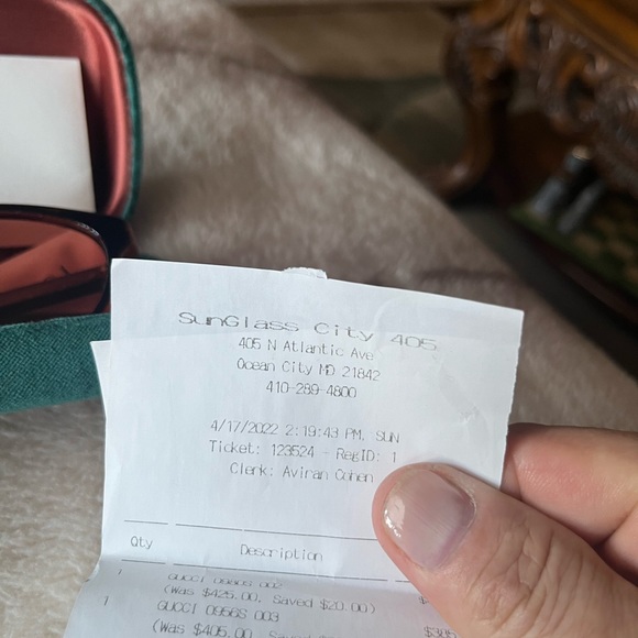 Gucci Wayfare Authentic Sunglasses with Red Tint Lenses-comes as shown. 🇮🇹 - Picture 10 of 11